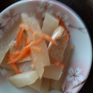 簡単＊常備菜＊大根とにんじんと油揚げの煮物